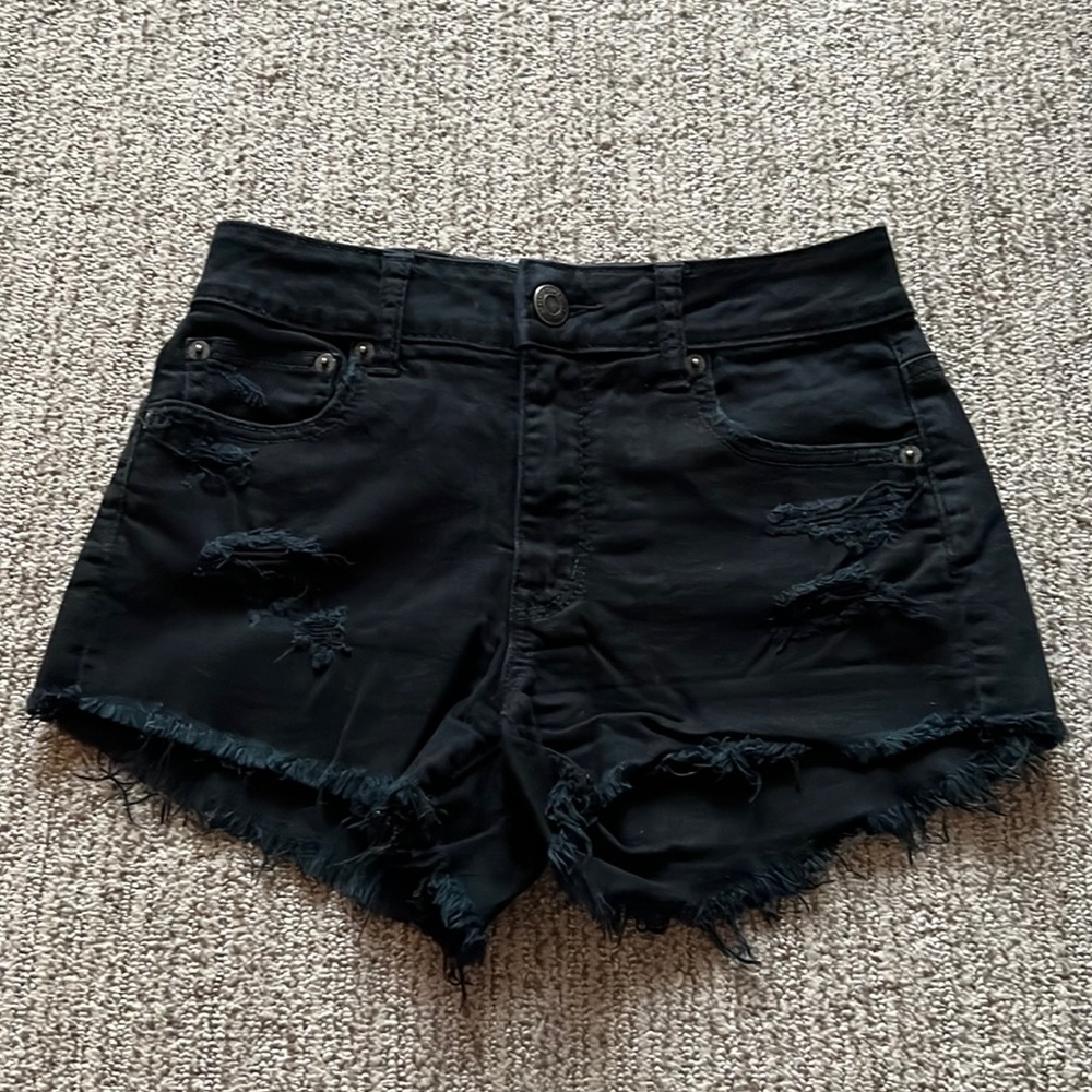 American Eagle shorts, size 0, black.